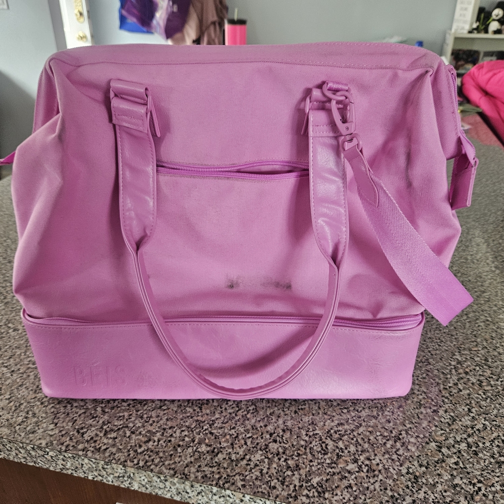 BEIS Pink Travel Bag